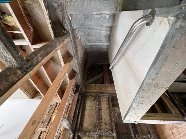 Stairway to lower level