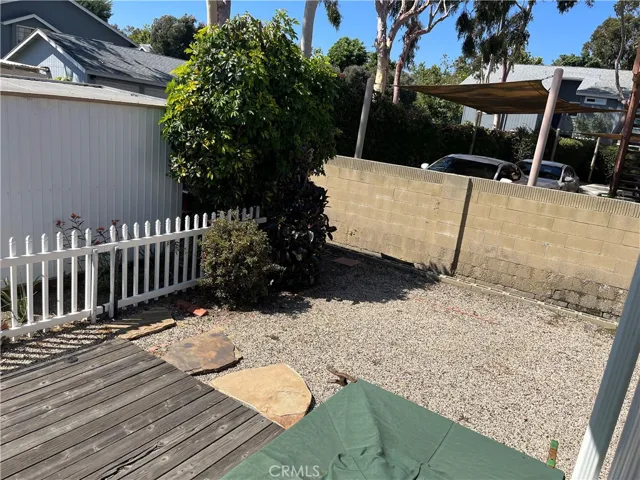 Large yard