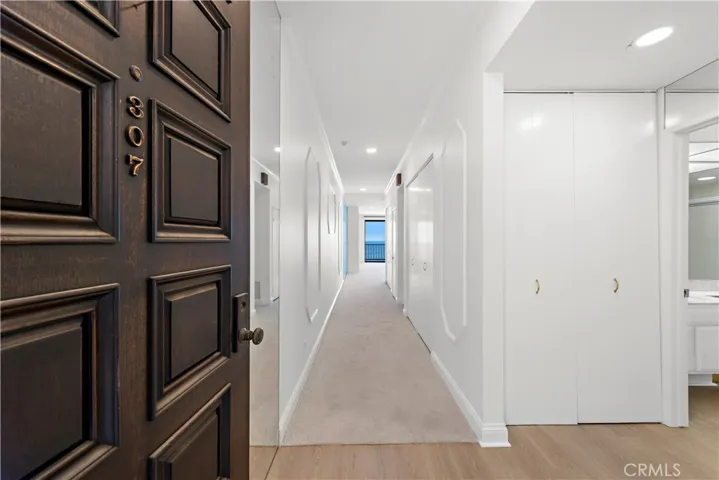 Front Door; Right is Laundry, Guest Bathroom, and Bedroom
