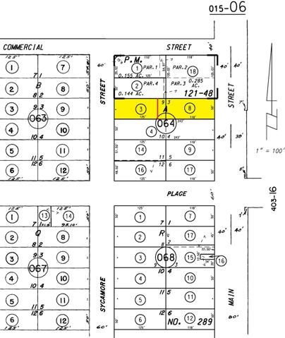 Plat Map with red line at approx. location of fence (not actual lot line)