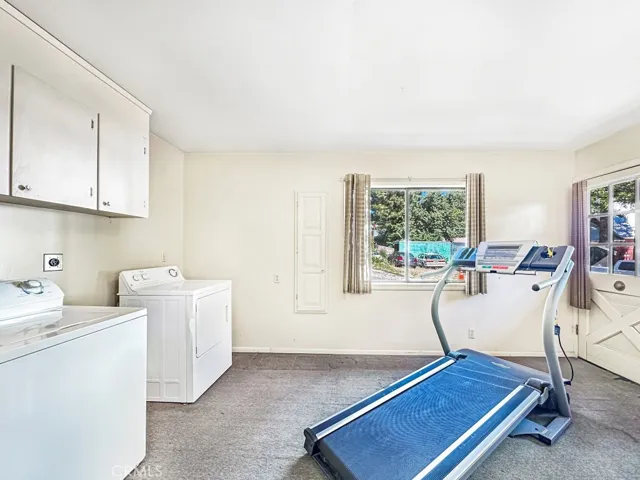 Exercise/Office/Laundry Room.