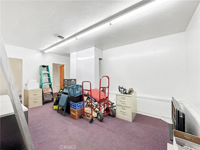 Commercial/Residential building back room.