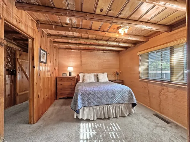 Log Cabin Primary Bedroom.