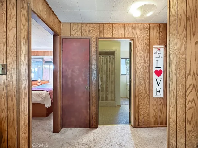 Second Home Hallway to Bedrooms and Bathroom.