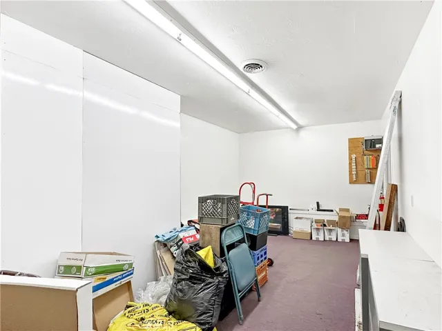 Commercial/Residential building back room.
