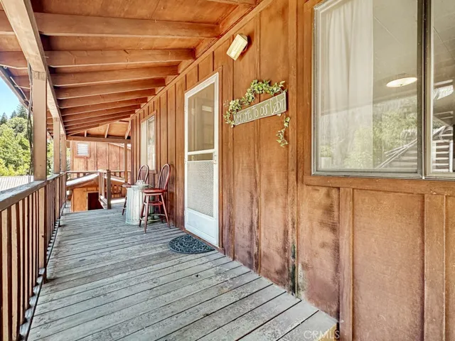 Second Home Front Deck.
