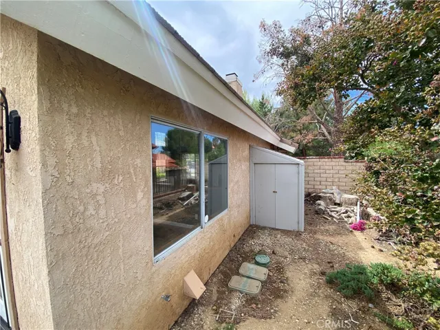 Side Yard with Shed