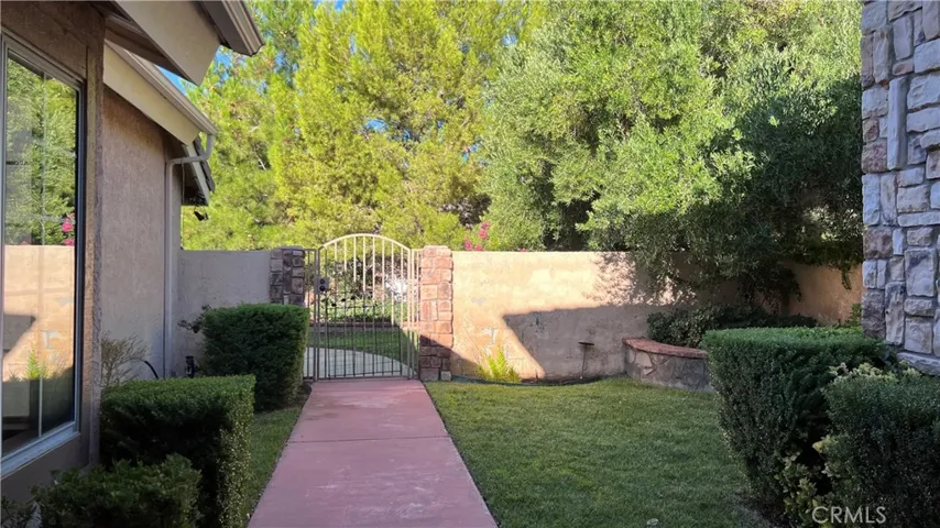 front courtyard
