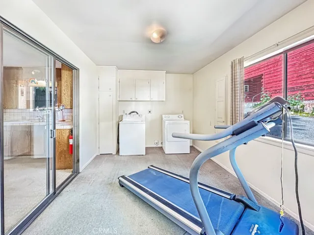 Exercise/Office/Laundry Room.