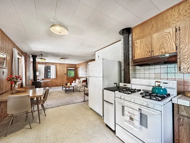 Second Home Kitchen and Living Room.