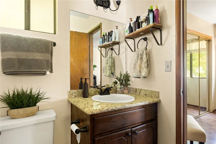 Bathroom connected to the Primary bedroom