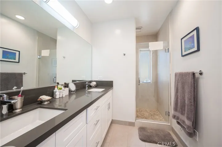 MASTER BATH, WITH  THE WALK IN SHOWER