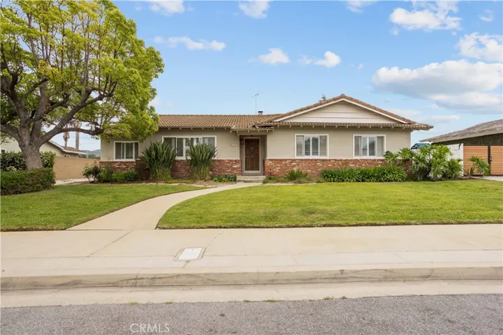 One story 4 bedroom, three bath Covina Hills ranch style home