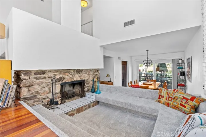 wonderful stone fireplace