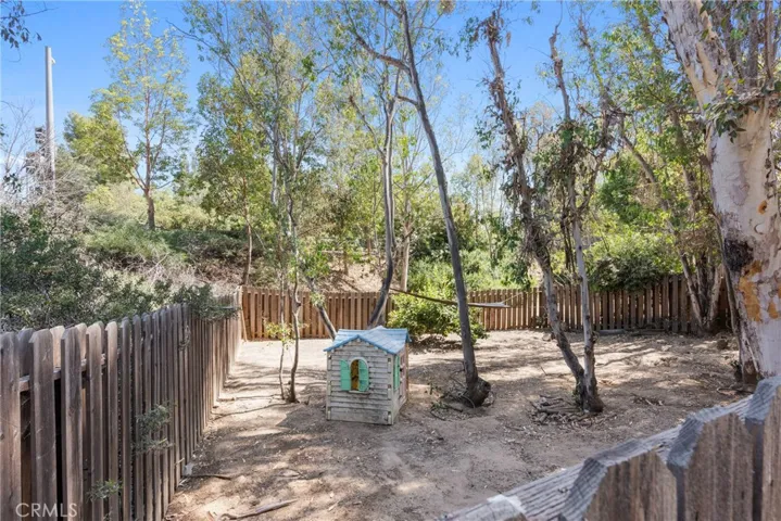 HUGE yard area to work with on property