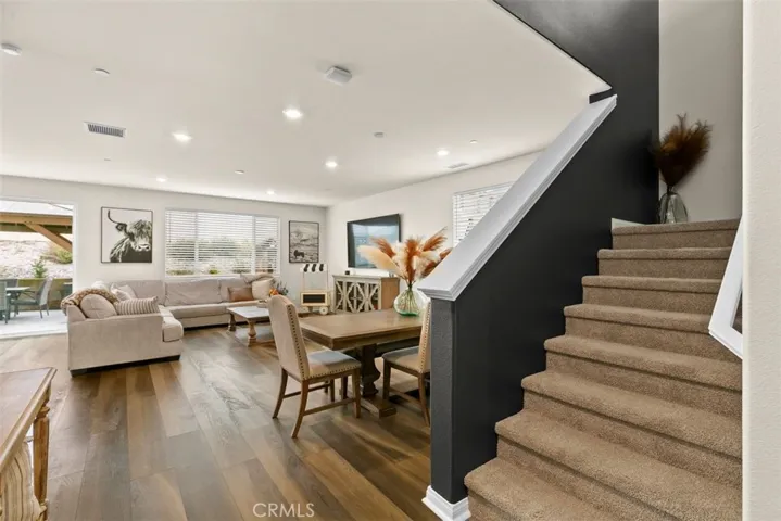 STAIRS and FAMILY ROOM