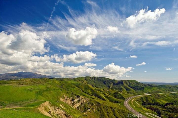 Surrounding coastal hills