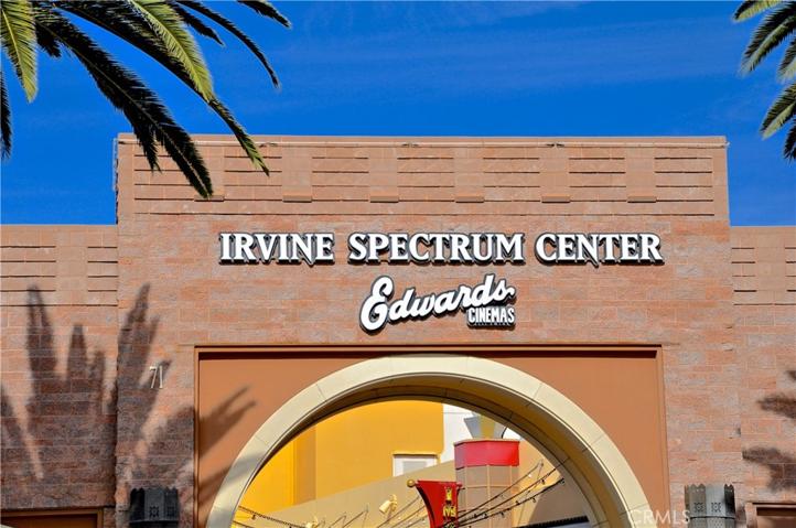 Nearby Irvine Spectrum, with world-class shopping, dining, and entertainment