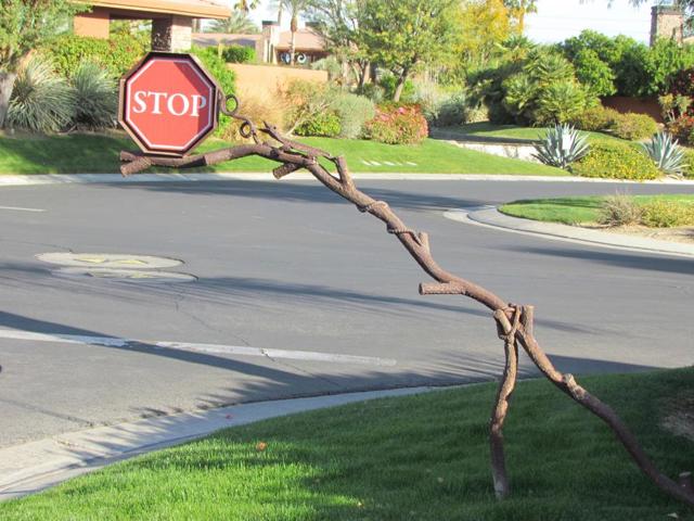 Stop Sign Sculpture