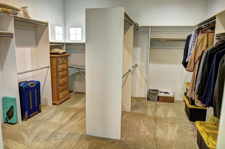 Huge Primary Closet