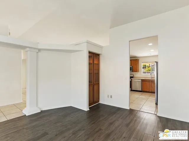 Leads to Kitchen