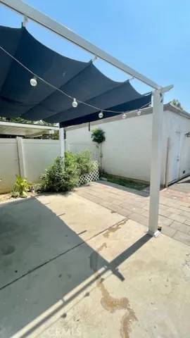 Fenced Backyard, Patio, and Garden area