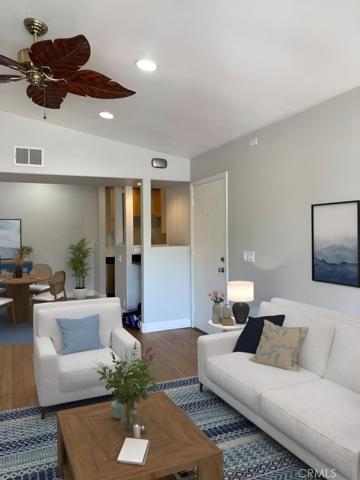 Virtual Staging Photo inside front door.