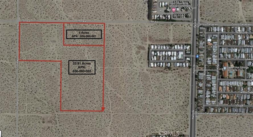 0 Palm Drive & 15th Avenue, Desert Hot Springs, California 92240
