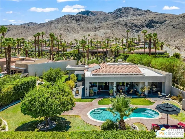 Surrounded by foothill mountains