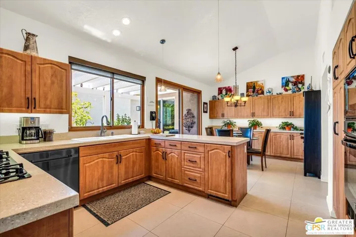 Kitchen view to breakfast room