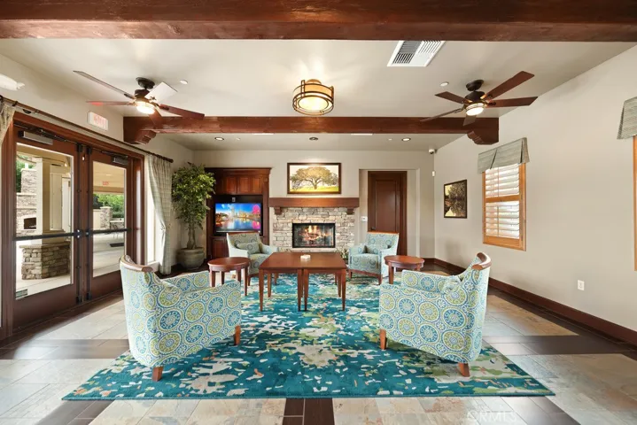 clubhouse amenities with kitchen available to rent
