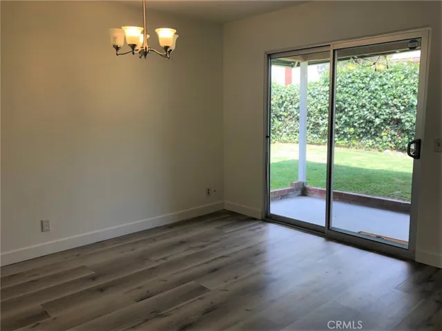 Dining Area opens to rear yard