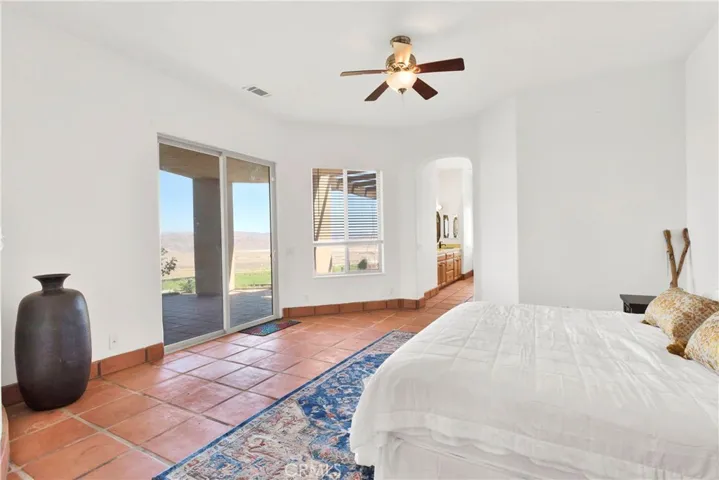 Master Bedroom sliding door