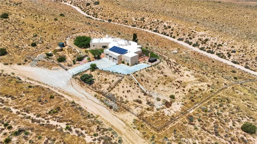 Top aerial view