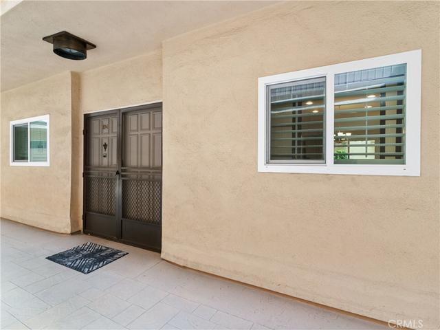 Located on the first floor with dual pane windows.