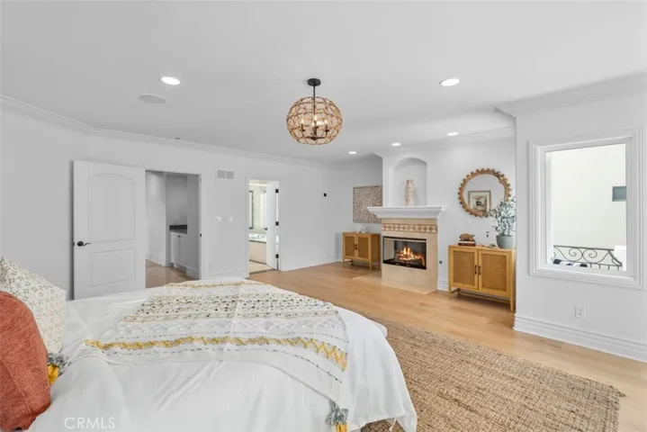 Primary Bedroom with Fireplace