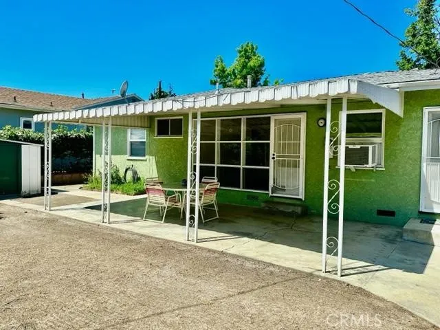 Back patio