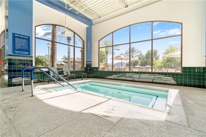 Solera Diamond Valley Clubhouse Interior Pool Area.