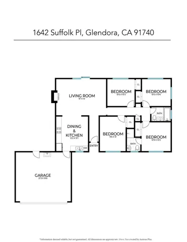 1642 Suffolk Place, Glendora, California 91740