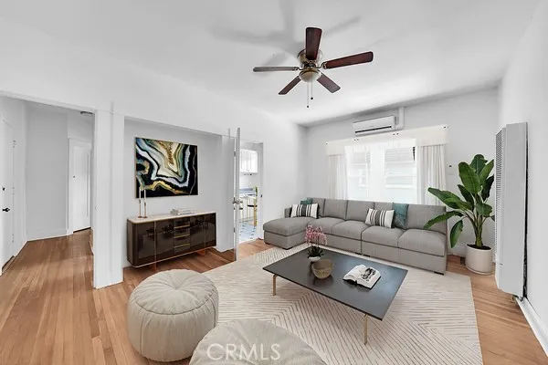 Living Room with Virtual Staging