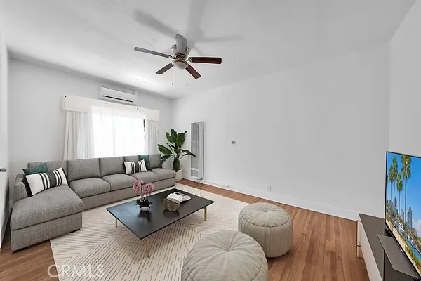 Living Room with Virtual Staging