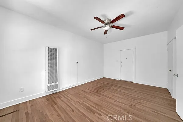 Living Room with Ceiling Fan