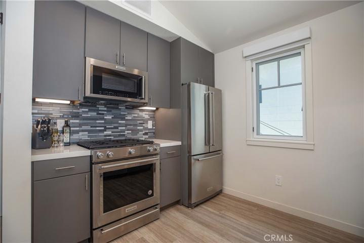 Kitchen showing Kitchenaid appliances.