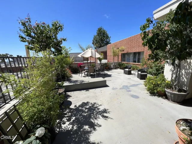 Rooftop patio
