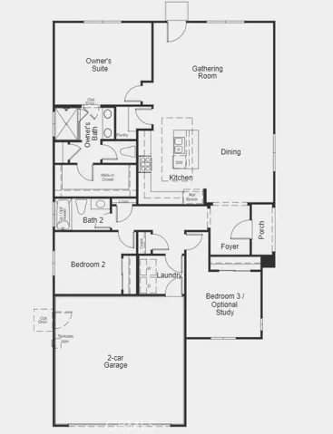 Structural options include: garage service door.