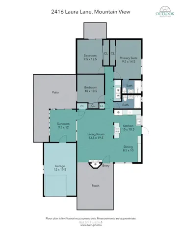 2416 Laura Lane, Mountain View, California 94043