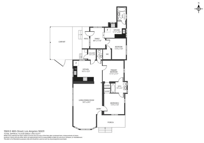1569 E 46th Street, Los Angeles, California 90011