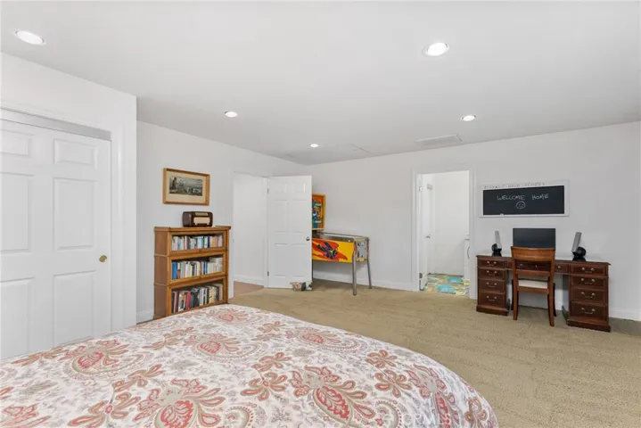 The bonus room/bedroom has a separate laundry room and space for an office, movie and play room.