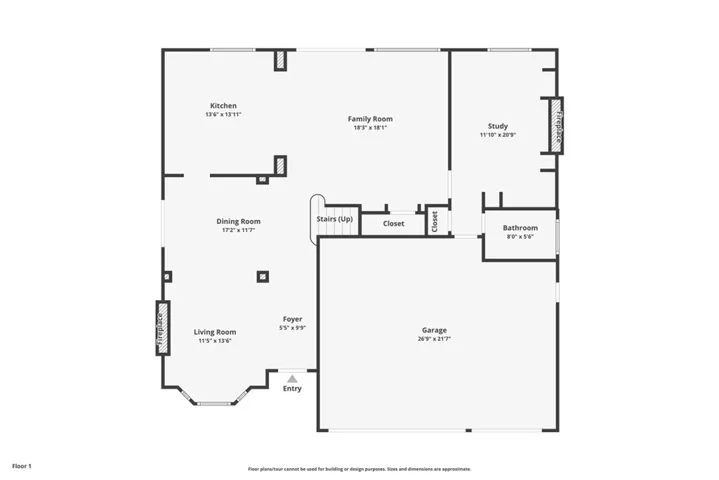 First Level Floor Plan!