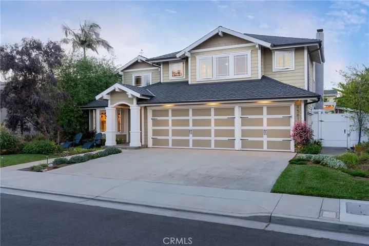 Big driveway and expanded 3 car garage!